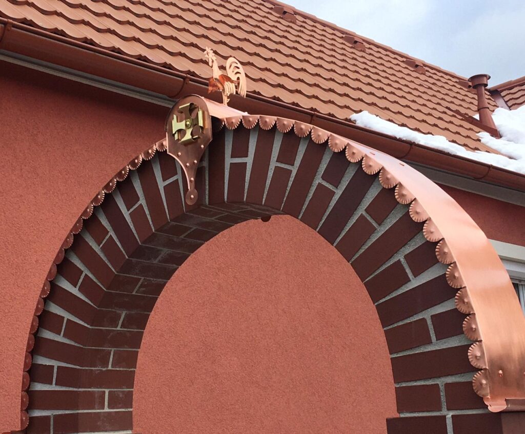 Rosenbogen Verblechung