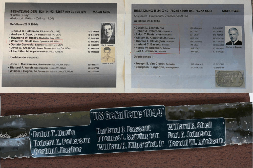 Gedenktafel - US-Gefallene